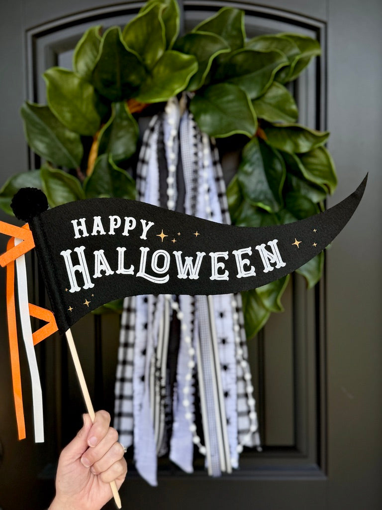 Happy Halloween Pennant